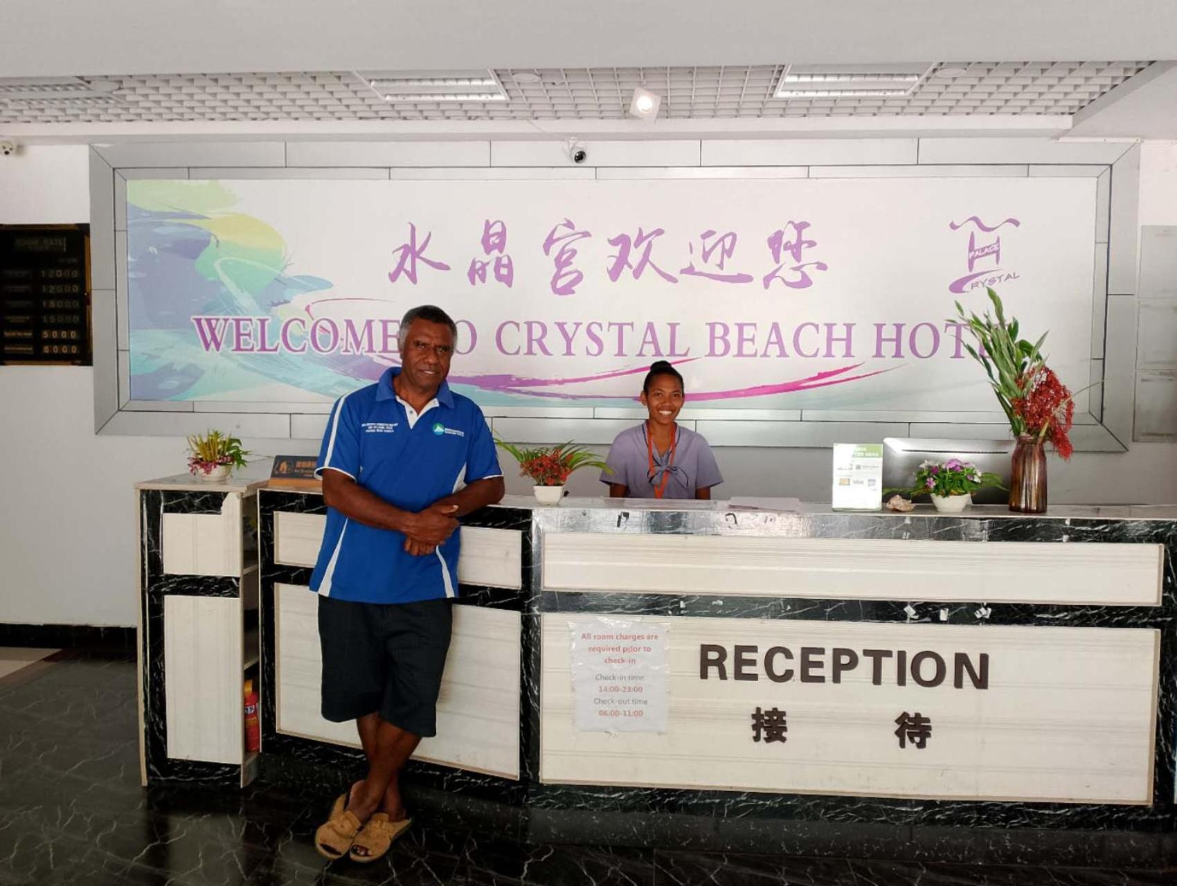 Crystal Beach Hotel Порт Вила Екстериор снимка